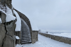 Cetatea Devei iarna 21