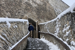 Cetatea Devei iarna 24