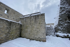 Cetatea Devei iarna 33