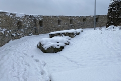 Cetatea Devei iarna 36