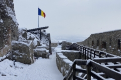 Cetatea Devei iarna 63