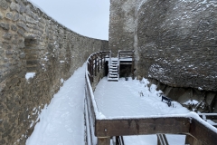 Cetatea Devei iarna 64
