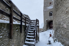 Cetatea Devei iarna 68
