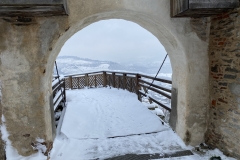 Cetatea Devei iarna 69