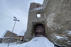 Cetatea Devei iarna 71