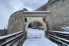 Cetatea Devei iarna 73