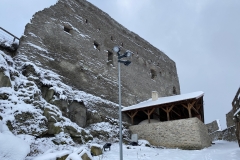 Cetatea Devei iarna 83