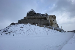 Cetatea Devei iarna 98