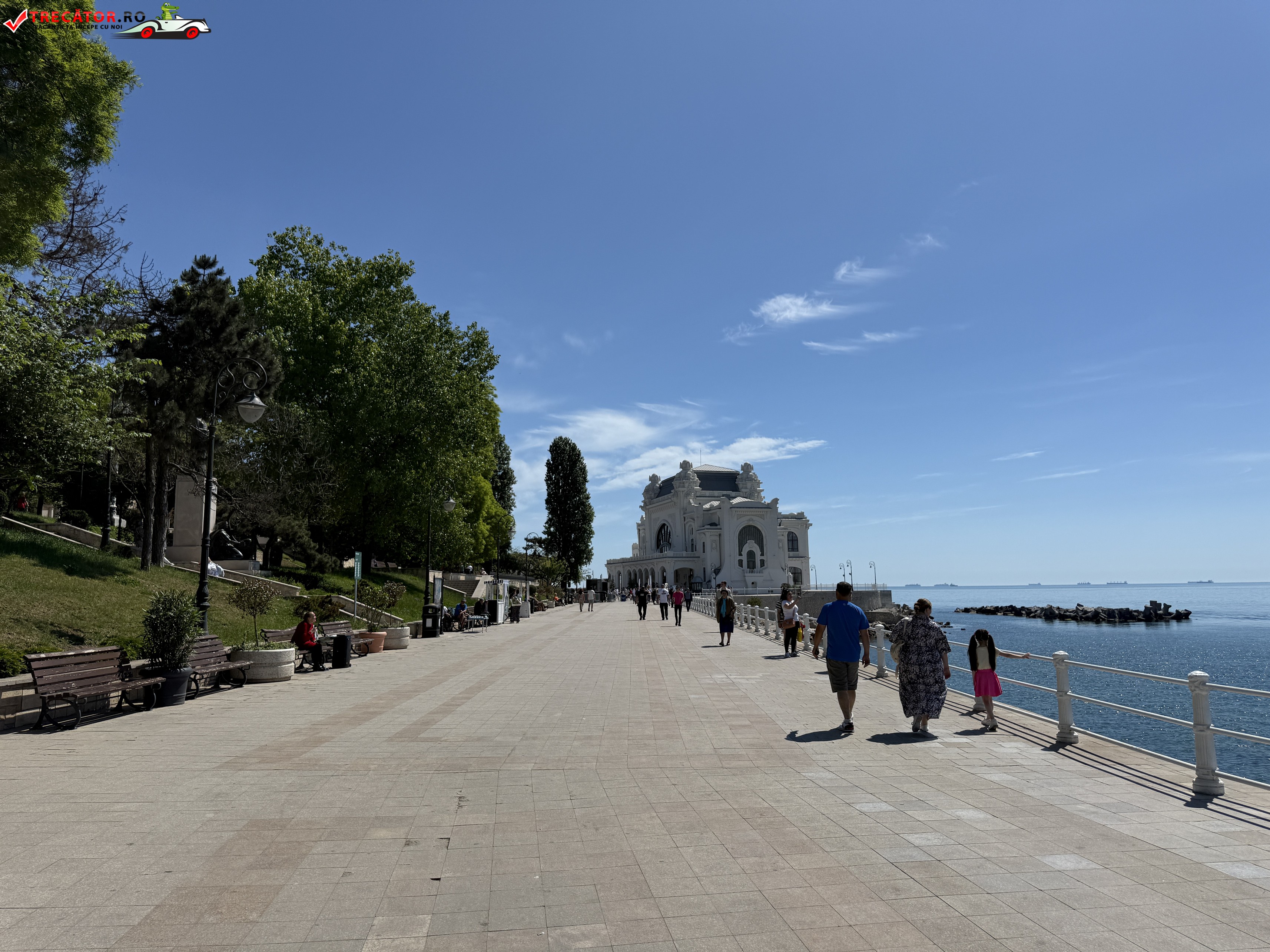 Faleza Cazinoului, Constanța, România – Imagini cu Obiective Turistice