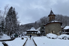 Manastirea Prislop Iarna 14