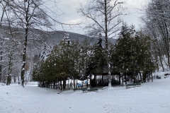 Manastirea Prislop Iarna 90