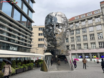 Statuia Franz Kafka Praga aprilie 2023 09