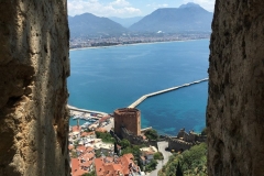 Turnul Roşu din Alanya Turcia 2